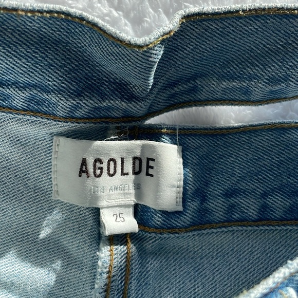 AGOLDE Broken Waistband Jeans Size 25 - Picture 4 of 8